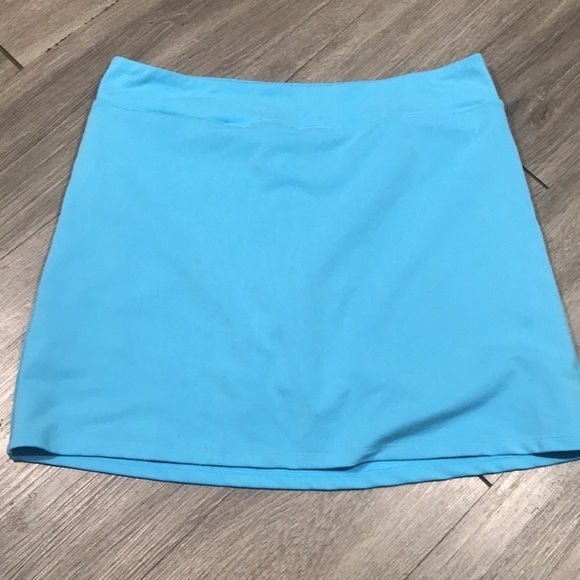 Adidas Turquoise Athletic Climalite Skort size 8 - Picture 3 of 10